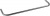 Полотенцедержатель для раковины Jacob Delafon - Struktura 65 см (E77076-CP)