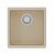 Кухонная мойка Lemark SINARA 400-U подстольного монтажа из кварцгранита цвет: Бежевый (9910062)