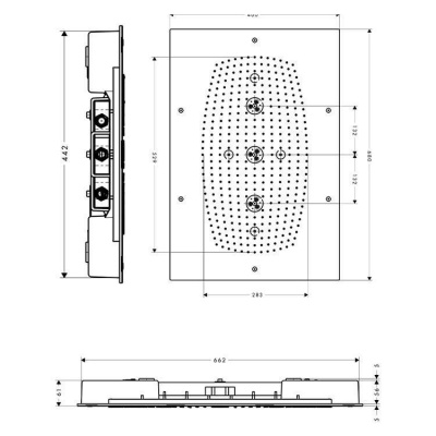 Верхний душ Hansgrohe - Raindance Rainmaker (28417000)