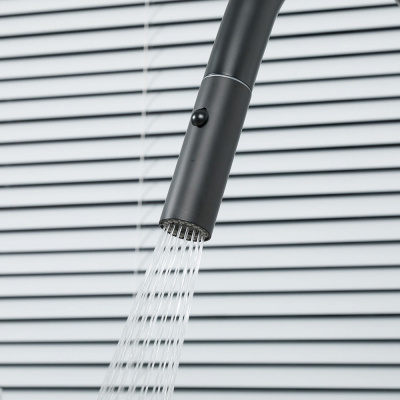 Gappo смеситель для кухни чёрный (G4398-46)