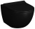 Безободковый подвесной унитаз Vitra VitrA Sento, цвет Матовый черный (7748B083-0101)