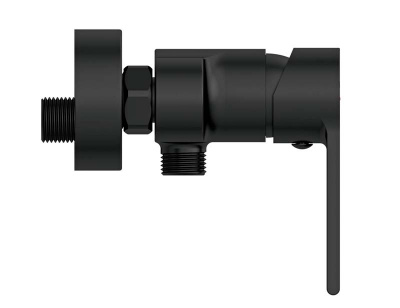 Смеситель CERSANIT BRASKO BLACK для душа (63109)