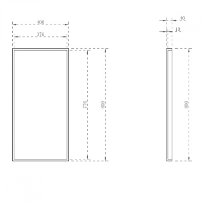 Зеркало ABBER Stein (AS6640)