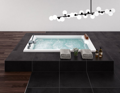 Акриловая ванна CEZARES, 190x145x51 (PLANE_DUO-190-145-51-W37)