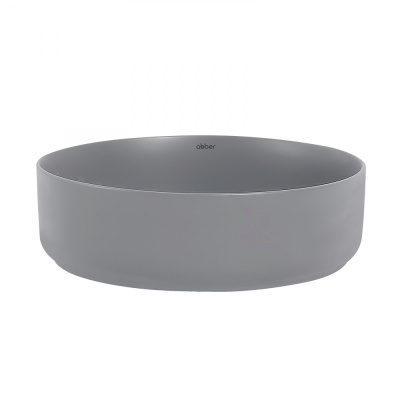 Раковина накладная ABBER Bequem серая матовая (AC2109MG)