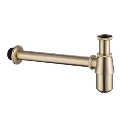 Сифон для раковины ABBER золото матовое (AF0032G)