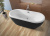 Ванна акриловая RIHO DUA FS 180x86 BLACK AND WHITE (BD0166500000000)