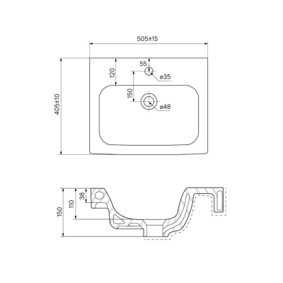 Тумба с умывальником, напольная, 50 см, белая/под дерево, New Sena, IDDIS (NSE50W1i95K) Тумба с умывальником, напольная, 50 см, белая/под дерево, New Sena, IDDIS (NSE50W1i95K)