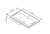 AM.PM X-Joy, Раковина мебельная, керамическая, 80 см, встроенная, цвет: белый, глянец (M85AWCC0802WG)