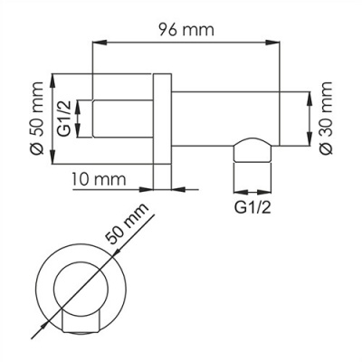 A082 Подключение шланга (A082)