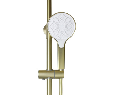 Комплект для ванны и душа Bronze de Luxe ICON, матовое золото (80112CG)