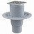 Сливной трап AlcaPlast - 105x105/50/75 (APV202)