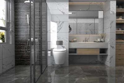 Унитаз ABBER Bequem подвесной белый, безободковый (AC1102)