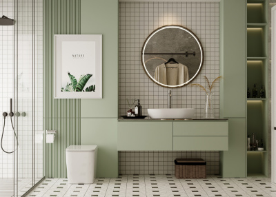 Унитаз ABBER Rechteck приставной белый, безободковый (AC1211)