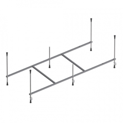 AM.PM Ванна Like 150x70 с каркасом и шторкой на б/в W80BS-100-140CT + ДС Like F0780700 (W80ASET-150AC)