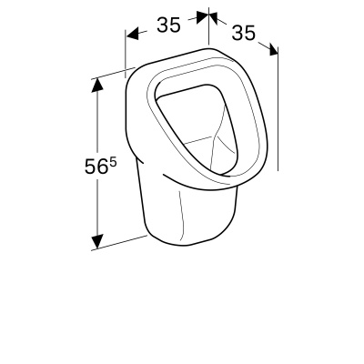 Писсуар Geberit 
Aller
 (236500000)