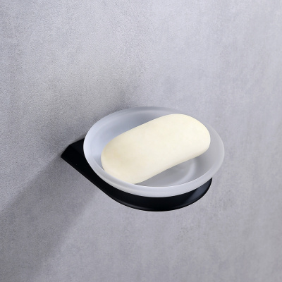 Мыльница ABBER Nord черная матовая (AA1558B)