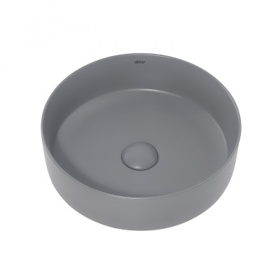 Раковина накладная ABBER Bequem серая матовая (AC2108MG)