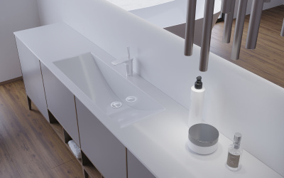 Умывальник ESSE от 120x45х23 (IN F 1200/1) Умывальник ESSE от 120x45х23 (IN F 1200/1)