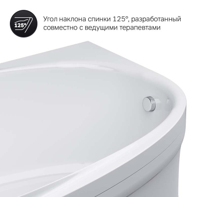 Ванна акриловая 170х110 см, левосторонняя, AM.PM Like (W80A-170L110W-A)