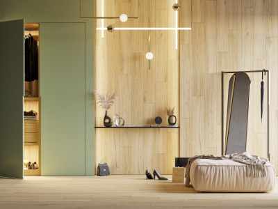 Плитка KERRANOVA Alleya, Матовая рельефная (K-2101/SR/200x1200)