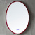 Зеркало для ванной ABBER Stein с подсветкой, красное (AS6610R)