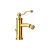 Смеситель для биде PAINI Duomo с донным клапаном, золото PVD (OP) (88OP306)