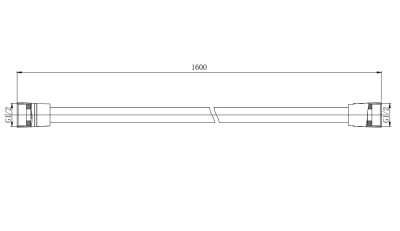 Шланг для душа 160см AQUATEK (AQ2111CR)