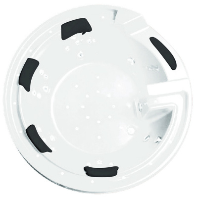 Акриловая ванна Gemy (G9090 K)