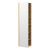 Шкаф-колонна Aquaton Сканди с зеркалом Белый/Дуб Рустикальный (1A253403SDZ90)