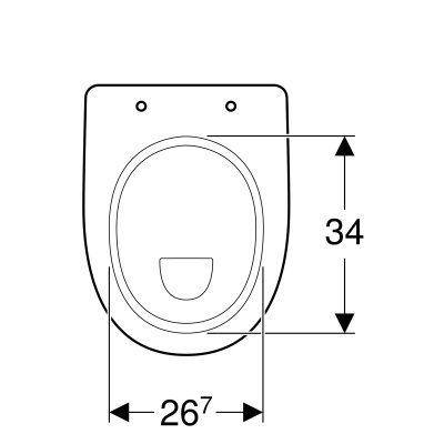 Унитаз напольный Geberit Renova Comfort (218510000)