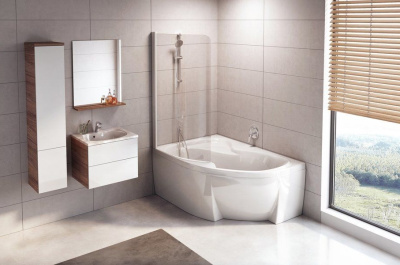 Акриловая ванна Ravak Rosa II 170x105 L (C221000000)