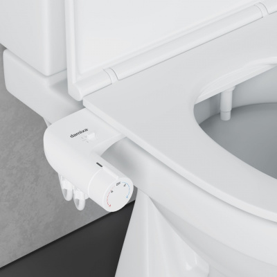 Damixa Origin Evo 2 унитаз-компакт с приставкой биде и сиденьем микролифт (421788607SC)