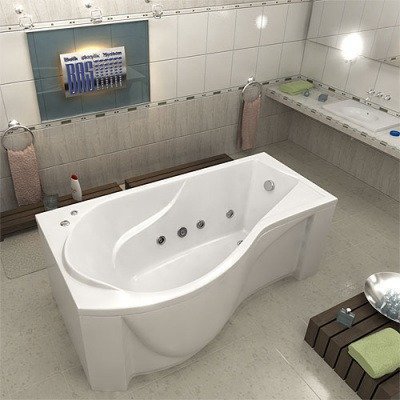 Ванна акриловая BAS - Капри 170x80 Левая (В 00015)