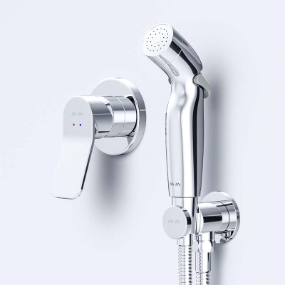 AM.PM X-Joy, гигиенический набор для скрытого монтажа со смесителем для душа (F40H85A00)