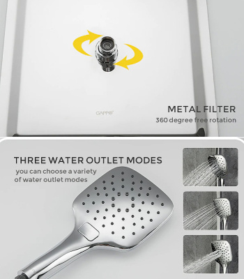 Gappo Душевая система (G2418-1)