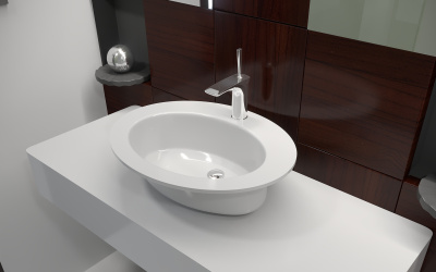 Умывальник ESSE 56x44,5х16 (X F 600/5)