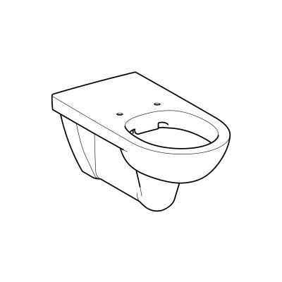 Унитаз подвесной безободковый Geberit Renova Comfort (208570000)