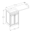 Opadiris Клио 56 комплект мебели Орех антикварный (Нагал) витринный образец раковина Даллас 120 левая (Z0000014980) витринный образец
