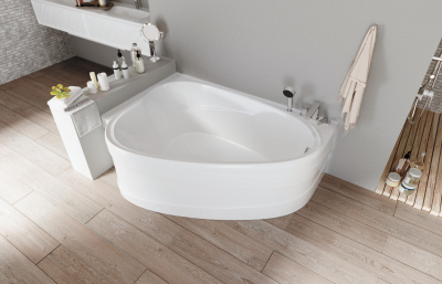 Ванна акриловая 1Marka "LOVE" 185х135 L (01лв1813л)