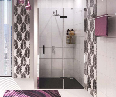 Aller 10H05LBLACK Душевая дверь WasserKRAFT (10H05LBLACK)