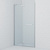 Душевая дверь распашная, глянцевый ал. проф., 110х195, Slide, IDDIS (SLI6СH1i69)