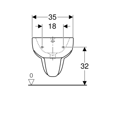 Биде подвесное Geberit 
Smyle
 (500.216.01.1)