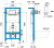 Инсталляция для унитаза ROCA ONE ZRU9307708 + Унитаз подвесной ROCA DEBBA 34699L00Y Rim гор. вып. 40*35,5 (белый) + Сиденье для унитаза ROCA DEBBA 8019D2003 (Set 2.4)