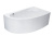 Акриловая ванна Roca Merida 170х100 асимметричная правая белая (ZRU9302993)