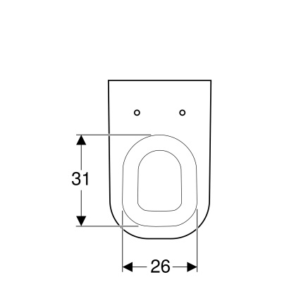 Унитаз подвесной Geberit Smyle (500.211.01.1)