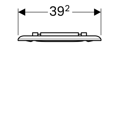 Сиденье для унитаза Geberit 
Renova Comfort
 (572840000)
