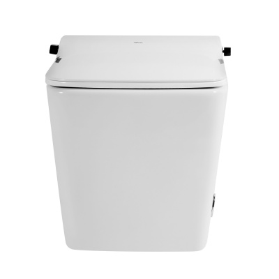 Электронный унитаз-биде ABBER Rechteck подвесной белый (AC1215S)