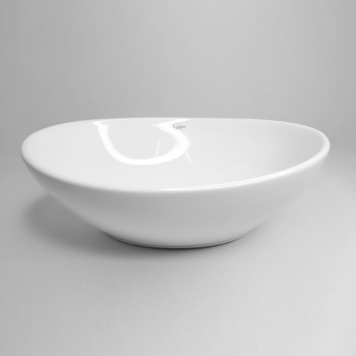 Раковина накладная Calypso овальная 410x335x145мм (CS3078)