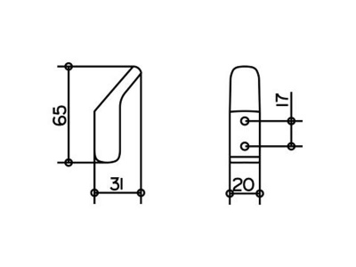 Крючок для полотенца Keuco Collection Moll (12715010000)